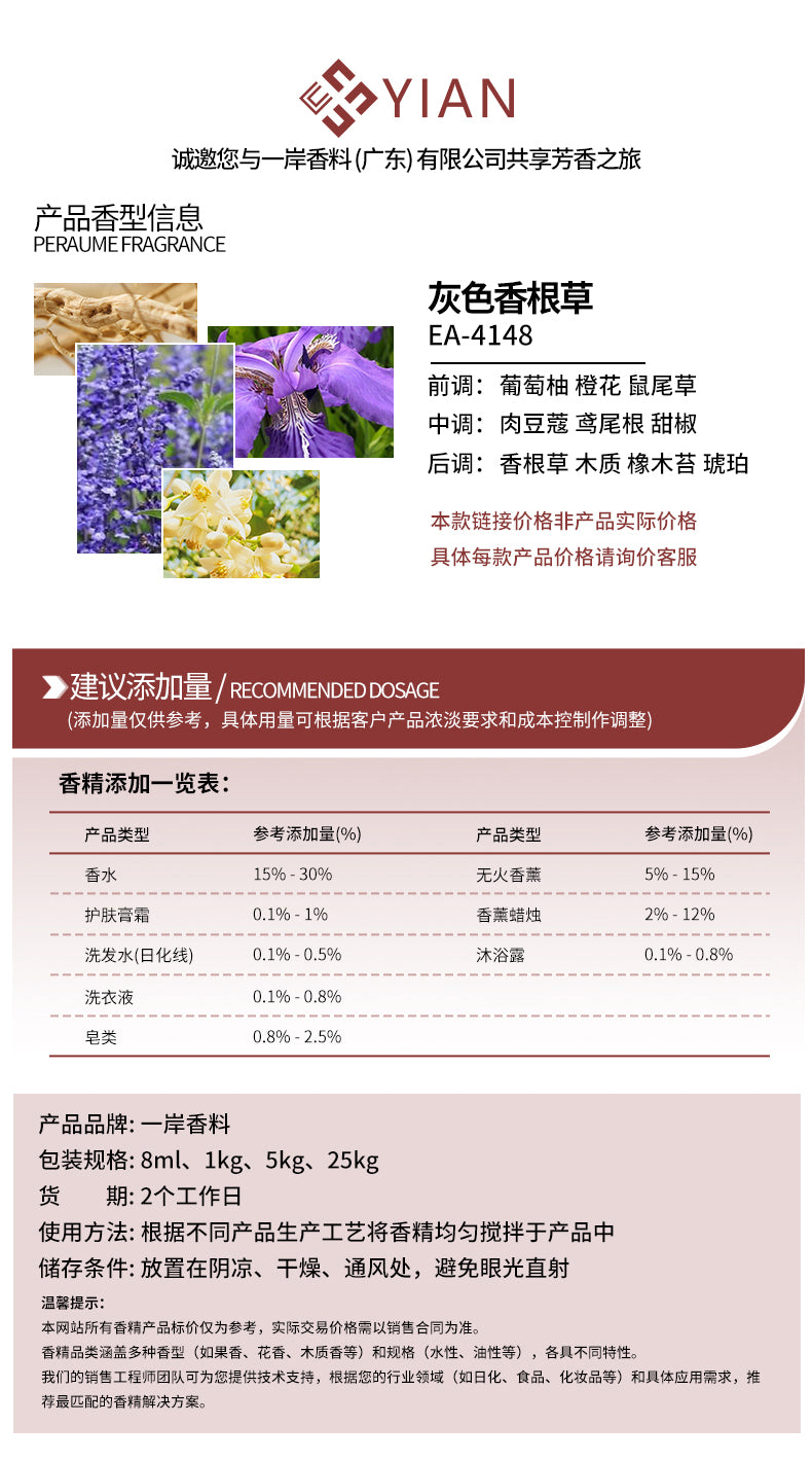 03香精2新 TF 灰色香根草（香水）